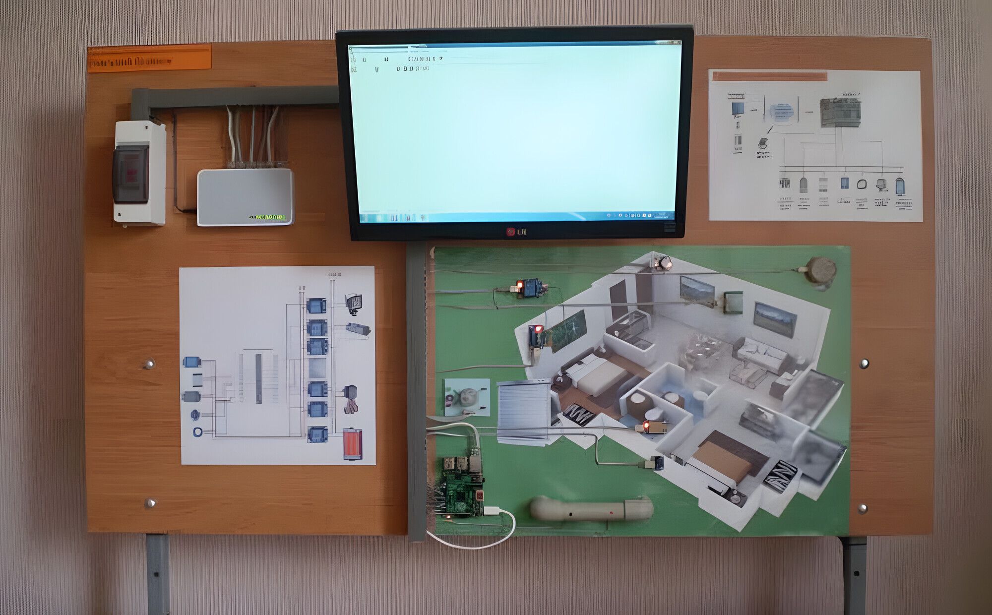 Лабораторний стенд «Розумний будинок» на базі одноплатного комп'ютера Raspberry Pi