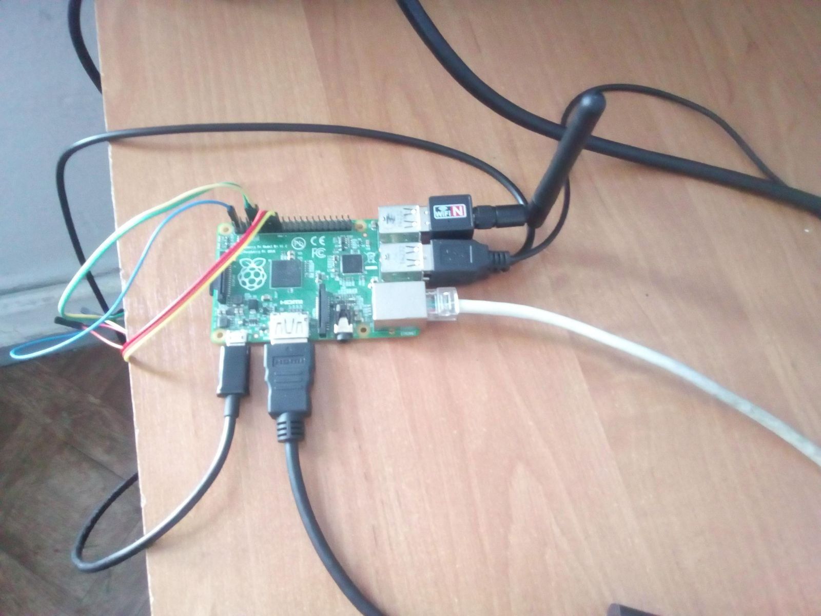 Стенд на одноплатному комп'ютері Raspberry Pi